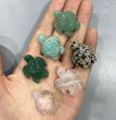 Mini Sea Turtle Natural Stone Carvings Confetti Scoops