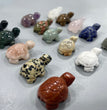 Mini Turtle Natural Stone Carvings Confetti Scoops