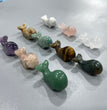 Mini Whale Natural Stone Carvings Confetti Scoops