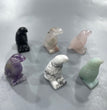 Mini Bird Natural Stone Carvings Confetti Scoops