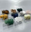 Mini Hippo Natural Stone Carvings Confetti Scoops