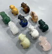 Mini Hippo Natural Stone Carvings Confetti Scoops