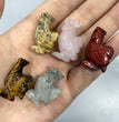 Mini Rooster Natural Stone Carvings Confetti Scoops