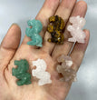 Mini Horse Natural Stone Carvings Confetti Scoops