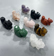 Mini Squirrel Natural Stone Carvings Confetti Scoops