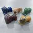 Mini Lion Natural Stone Carvings Confetti Scoops