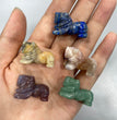 Mini Lion Natural Stone Carvings Confetti Scoops