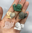 Mini Snail Natural Stone Carvings Confetti Scoops