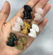 Mini Rabbit Natural Stone Carvings Confetti Scoops