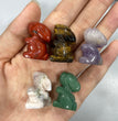 Mini Rabbit Natural Stone Carvings Confetti Scoops