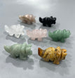 Mini Triceratops Natural Stone Carvings Confetti Scoops