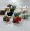 Mini Elephant Natural Stone Carvings Confetti Scoops