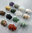 Mini Elephant Natural Stone Carvings Confetti Scoops