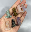 Mini Dinosaur  Natural Stone Carvings Confetti Scoops