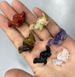 Mini Dinosaur Natural Stone Carvings Confetti Scoops