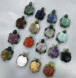 Mini Sea Turtle Natural Stone Carvings Confetti Scoops