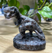 7CM Natural Garnet Larvikite Yooperlite Dinosaur T-Rex Tyrannosaurus Carvings