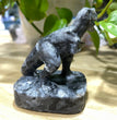 7CM Natural Garnet Larvikite Yooperlite Dinosaur T-Rex Tyrannosaurus Carvings