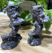 9.5CM Natural Stone Wolf Man Carvings