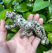 12CM Dalmatian Jasper Leopard Panther Carvings