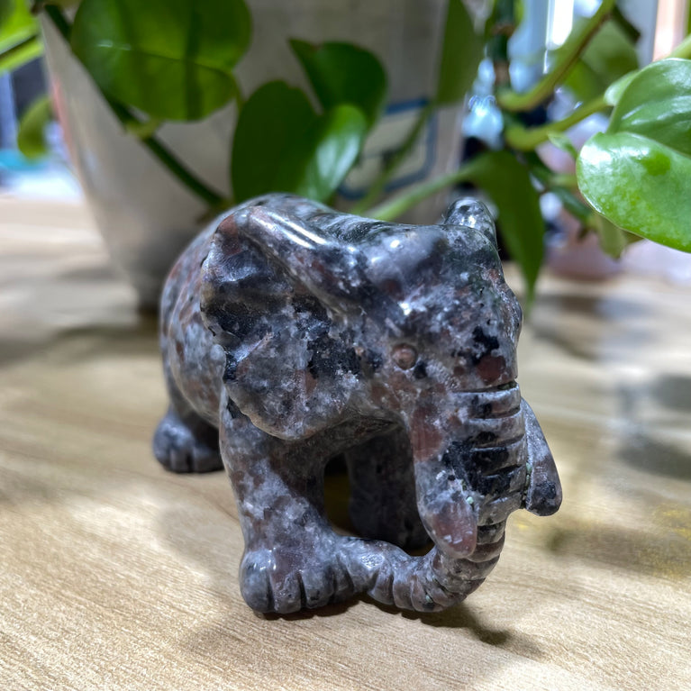 8CM Yooperlite Elephant Carvings