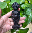 10CM Garnet Alien Full Body Carvings