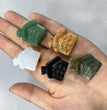 Mini House Natural Stone Carvings Confetti Scoops