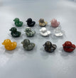 Mini Duck Natural Stone Carvings Confetti Scoops