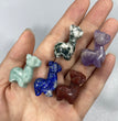 Mini Alpaca LLama Natural Stone Carvings Confetti Scoops