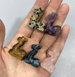 Mini Deer Natural Stone Carvings Confetti Scoops