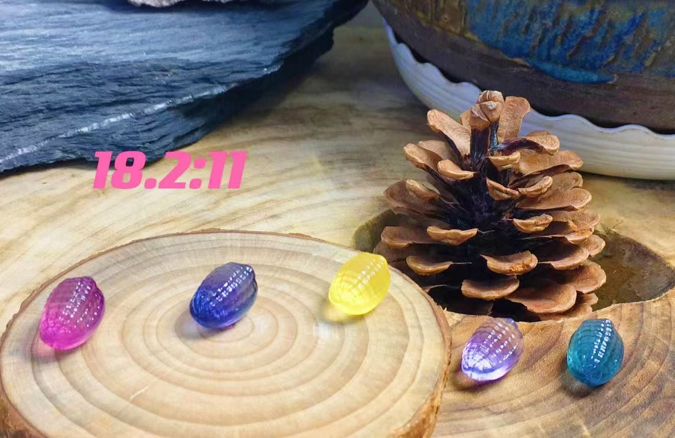 Mini Fluorite Corn Natural Crystal Carvings