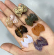 Mini Bat Natural Stone Carvings Confetti Scoops