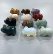 Mini Pig Natural Stone Carvings Confetti Scoops