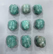 Mini Amazonite Toad Natural Stone Carvings Confetti Scoops