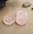 Natural Rose Quartz Button in Abundant Supply