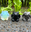 6CM How to Train Your Dragon Mini Toothless Natural Crystal Carving