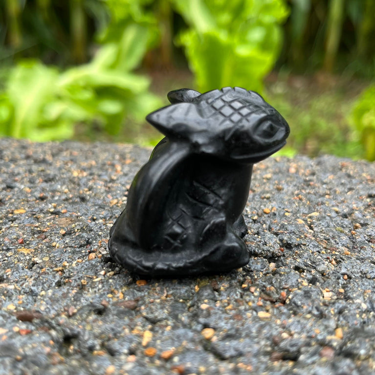 6CM How to Train Your Dragon Mini Toothless Natural Crystal Carving