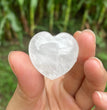 3CM Mini Hearts Natural Crystal Confetti