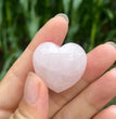 3CM Mini Hearts Natural Crystal Confetti