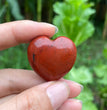 3CM Mini Hearts Natural Crystal Confetti