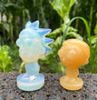 6CM Rick and Morty Natural Crystal Carving