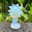 6CM Rick and Morty Natural Crystal Carving