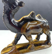 15CM Natural Tiger Eye Handcarved Camel Carving Home Decoration Gift