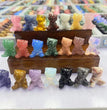 3CM Mini Mew Pokémon Carvings Natural Stone