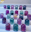 (R-Z) 1$ Mini Fluorite Animal Carvings Group