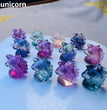 (R-Z) 1$ Mini Fluorite Animal Carvings Group