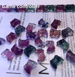 (A-G) 1$ Mini Fluorite Carvings Group