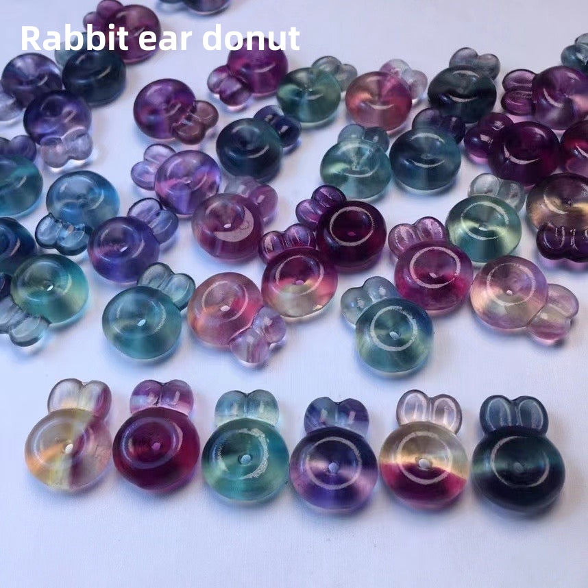 (R-Z) 1$ Mini Fluorite Animal Carvings Group