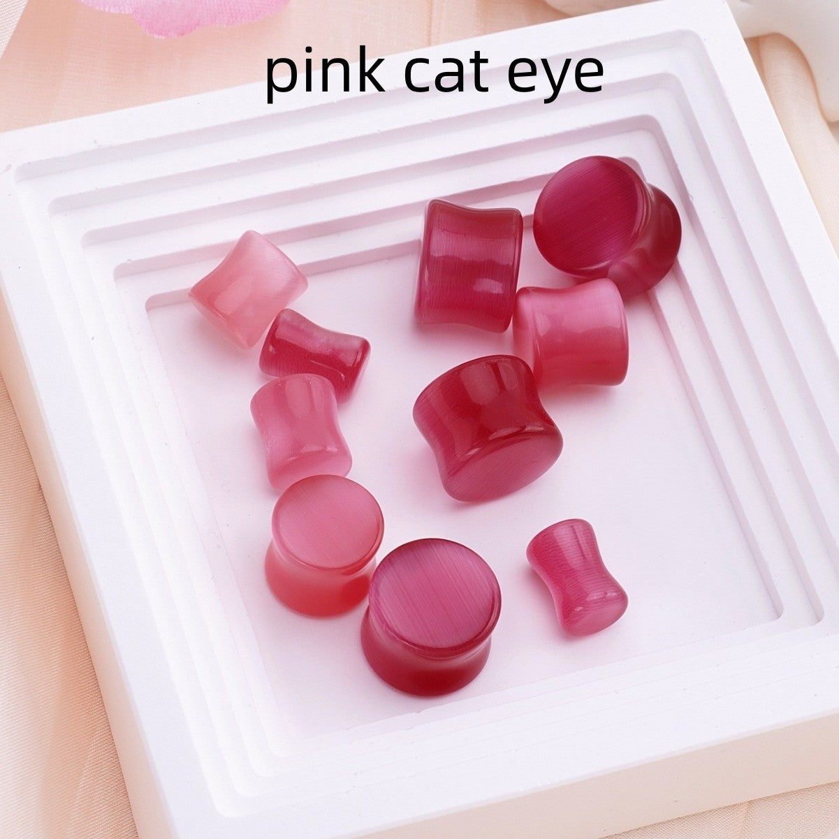 Natural Crystal Ear Plug Stretching Ear Plug