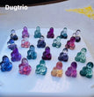 1$ Mini Fluorite Pokemon Figures Carving Group